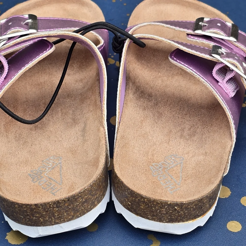 Thereabouts Slide Girl  Pink Sandals Sz 2